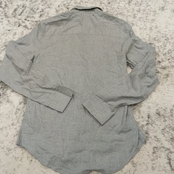 NWT Zara grey button up flannel collection - Picture 6 of 7